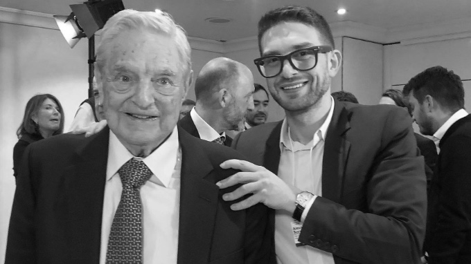 Soros and his son are the ones financing the global left.