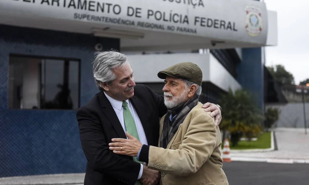 Alberto Fernández y Celso Amorim