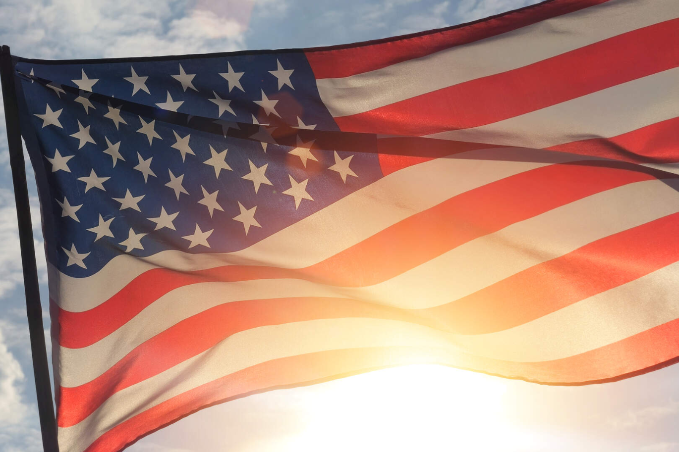 Bandera de Estados Unidos.