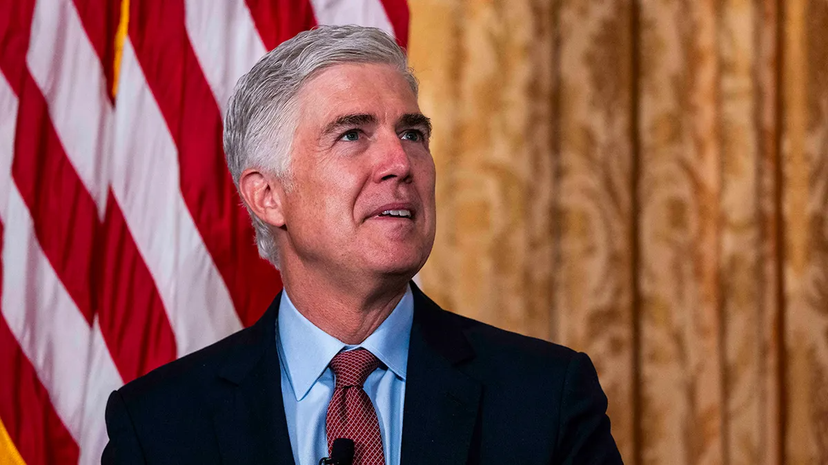 The Justice of the Supreme Court of Justice of the United States, Neil Gorsuch