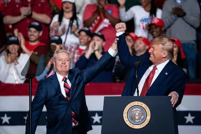 Lindsey Graham y Donald Trump habían desarrollado una estrecha relación tras las elecciones presidenciales del año 2016