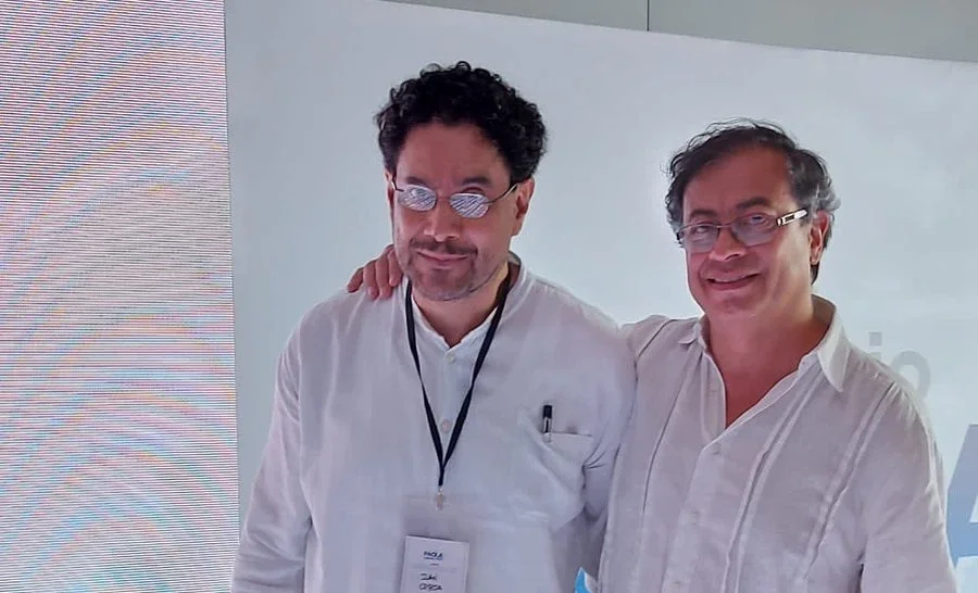 Gustavo Petro e Ivan Cepeda.