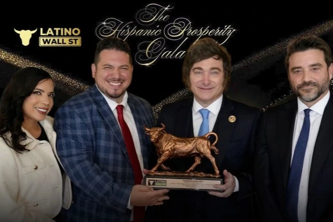 Milei recibió en Miami el premio a la Libertad Económica por su defensa del libre mercado