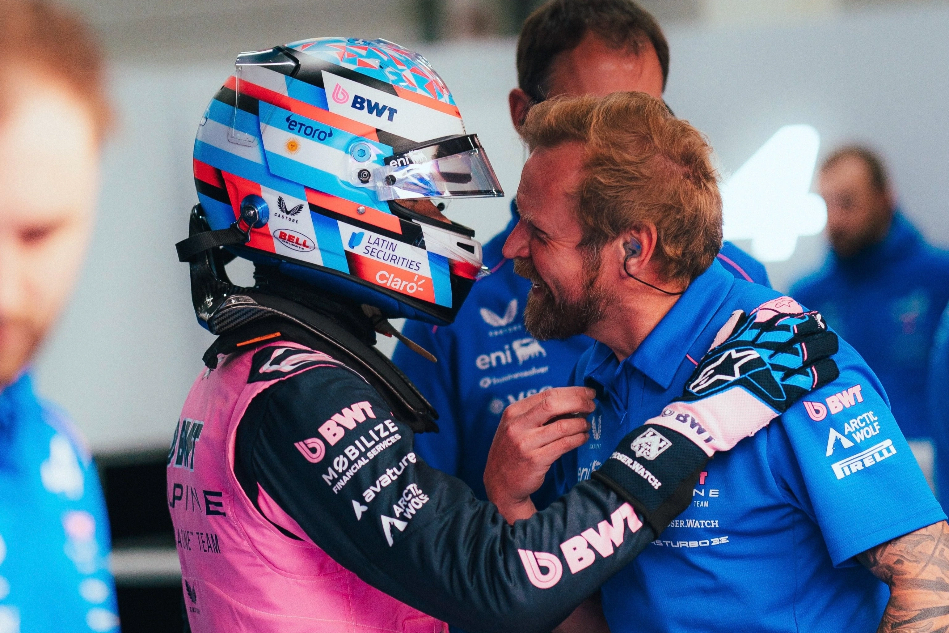 En la previa de su exhibición en Buenos Aires, Franco Colapinto giró en Silverstone