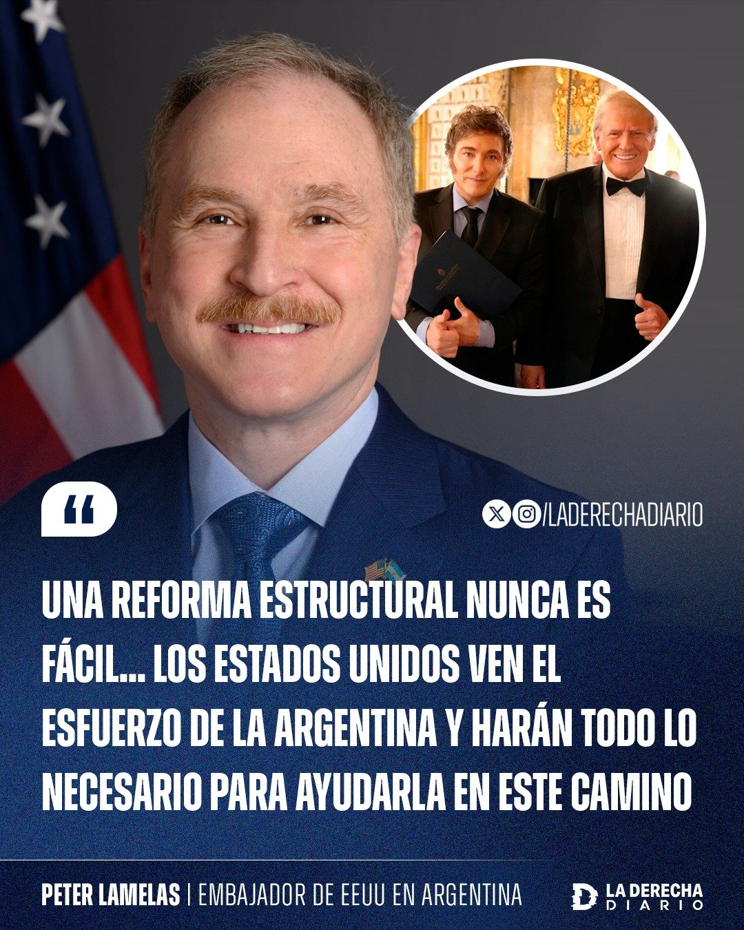 Declaraciones de Peter Lamelas.