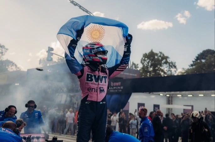 Con más de 600.000 espectadores, la exhibición de Colapinto rompió récords de asistencia en eventos de Fórmula 1