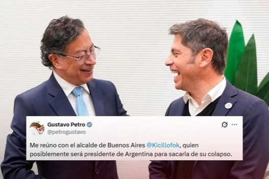 Insólito: Gustavo Petro humilló a Axel Kicillof y lo trató de "alcalde" de Buenos Aires