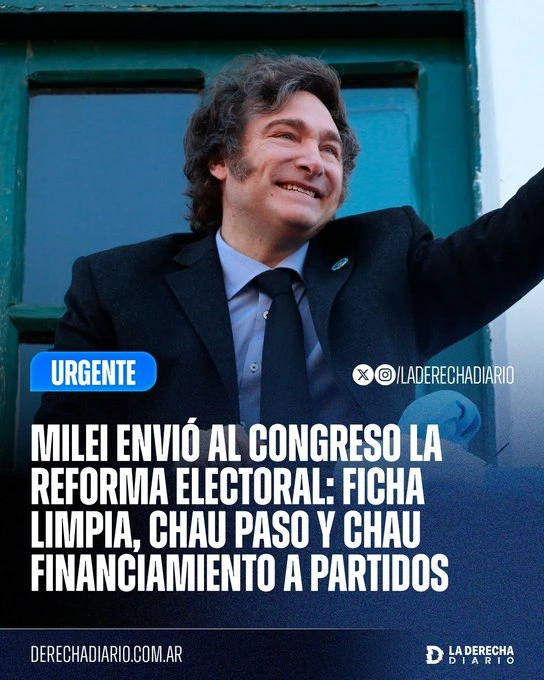 El presidente, Javier Milei.