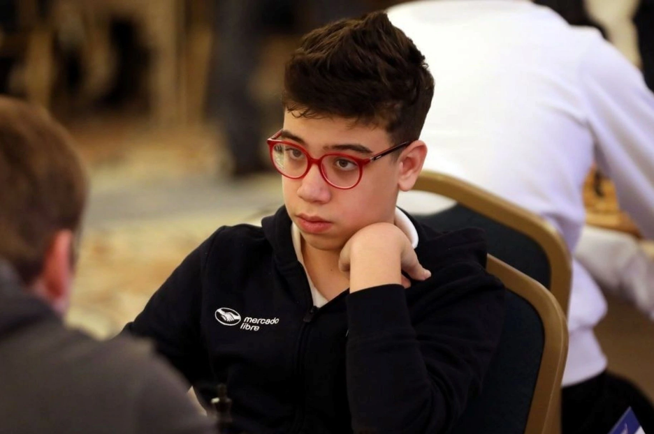 Another crowning glory: Faustino Oro achieved the title of Grandmaster of chess at just 12 years old.