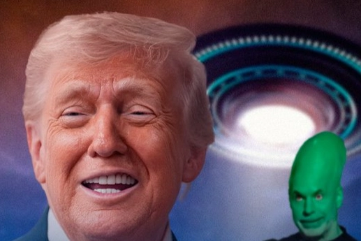 Donald Trump anunció que desclasificará información importante sobre OVNIs y alienígenas