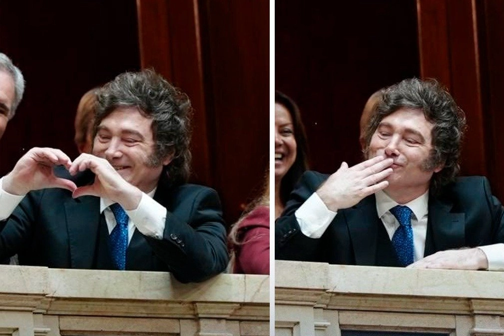 Milei crossed the management report in Congress with left-wing deputies and journalist operators