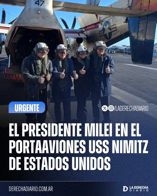El presidente, Javier Milei.