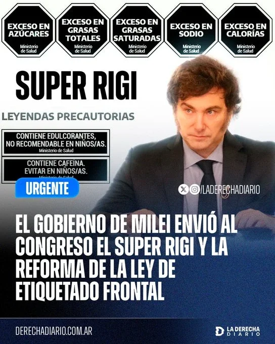 The president, Javier Milei.