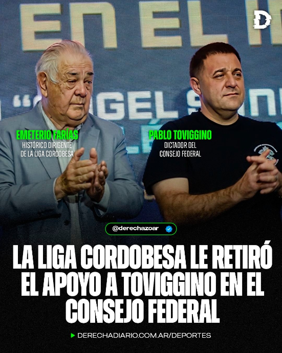 Emeterio Farías y Pablo Toviggino.