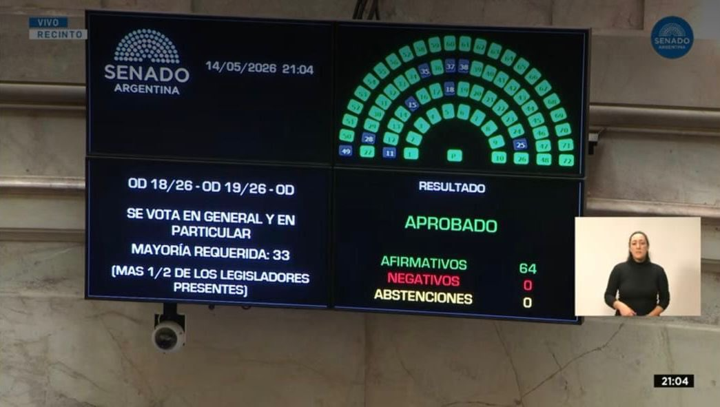 El acuerdo se aprobó de manera únanime.