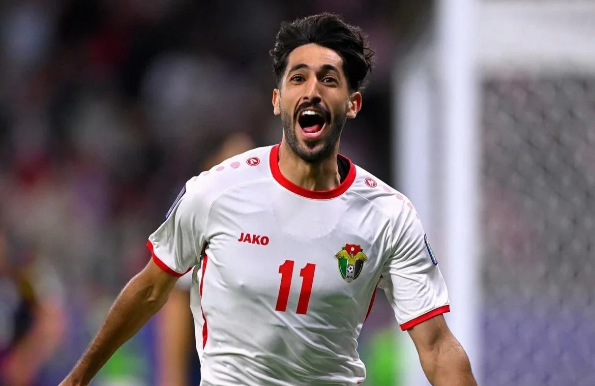 Yazan Al-Naimat es la principal ausencia de Jordania