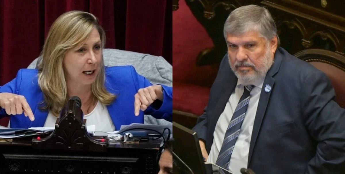 José Mayans y Myriam Bregman.
