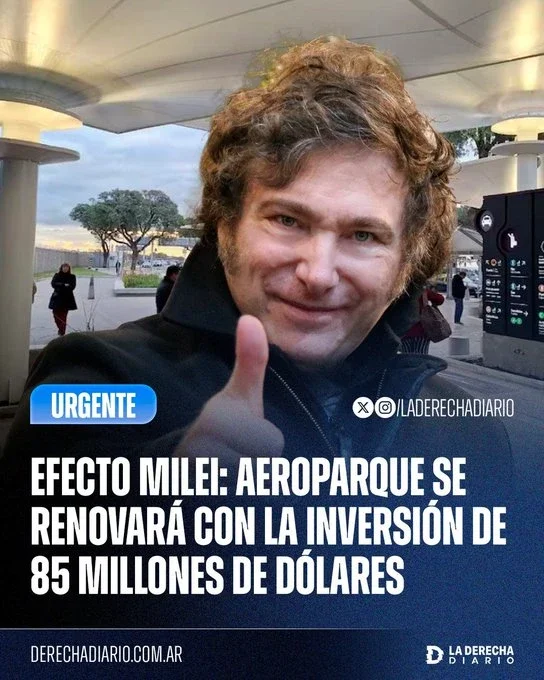 The president, Javier Milei.