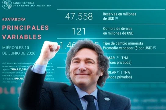 El Banco Central adquirió USD 121 millones para sus reservas y alcanzó las 104 compras consecutivas