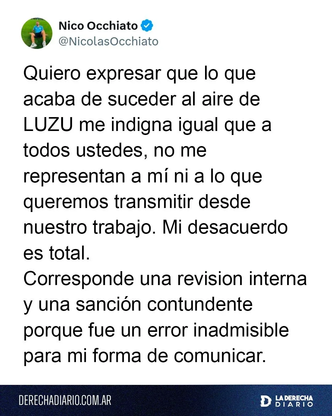 Nicolas Occhiato on X: