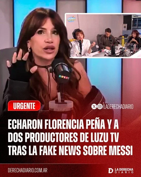 Florencia Peña on LUZU TV