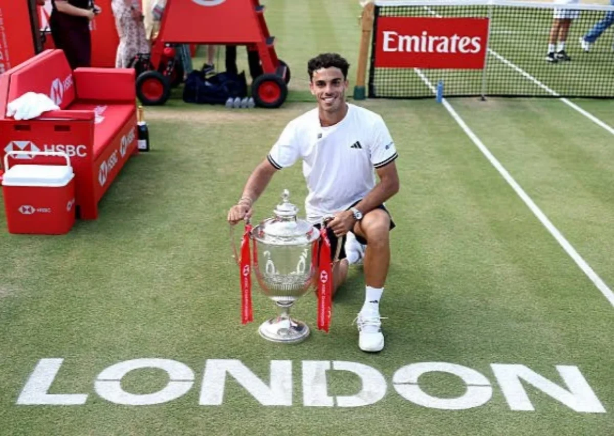 El título en Queen's es el más importante en la carrera de Cerúndolo