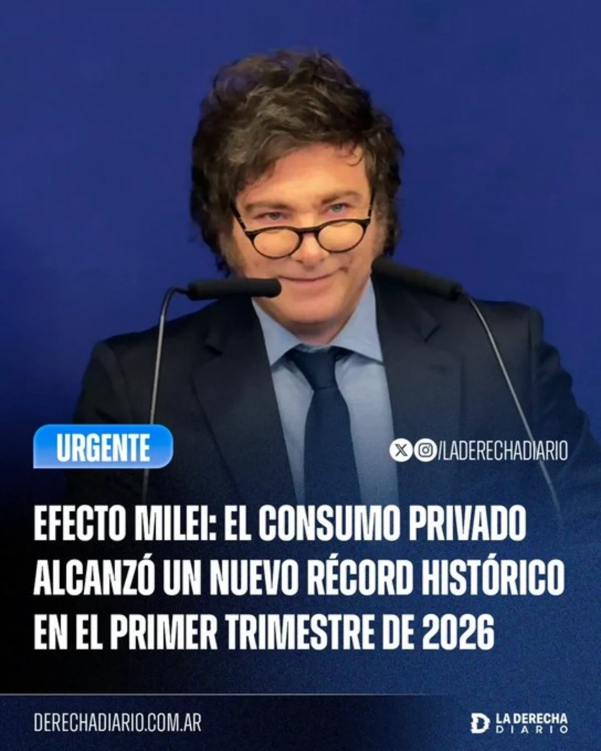 El presidente, Javier Milei.
