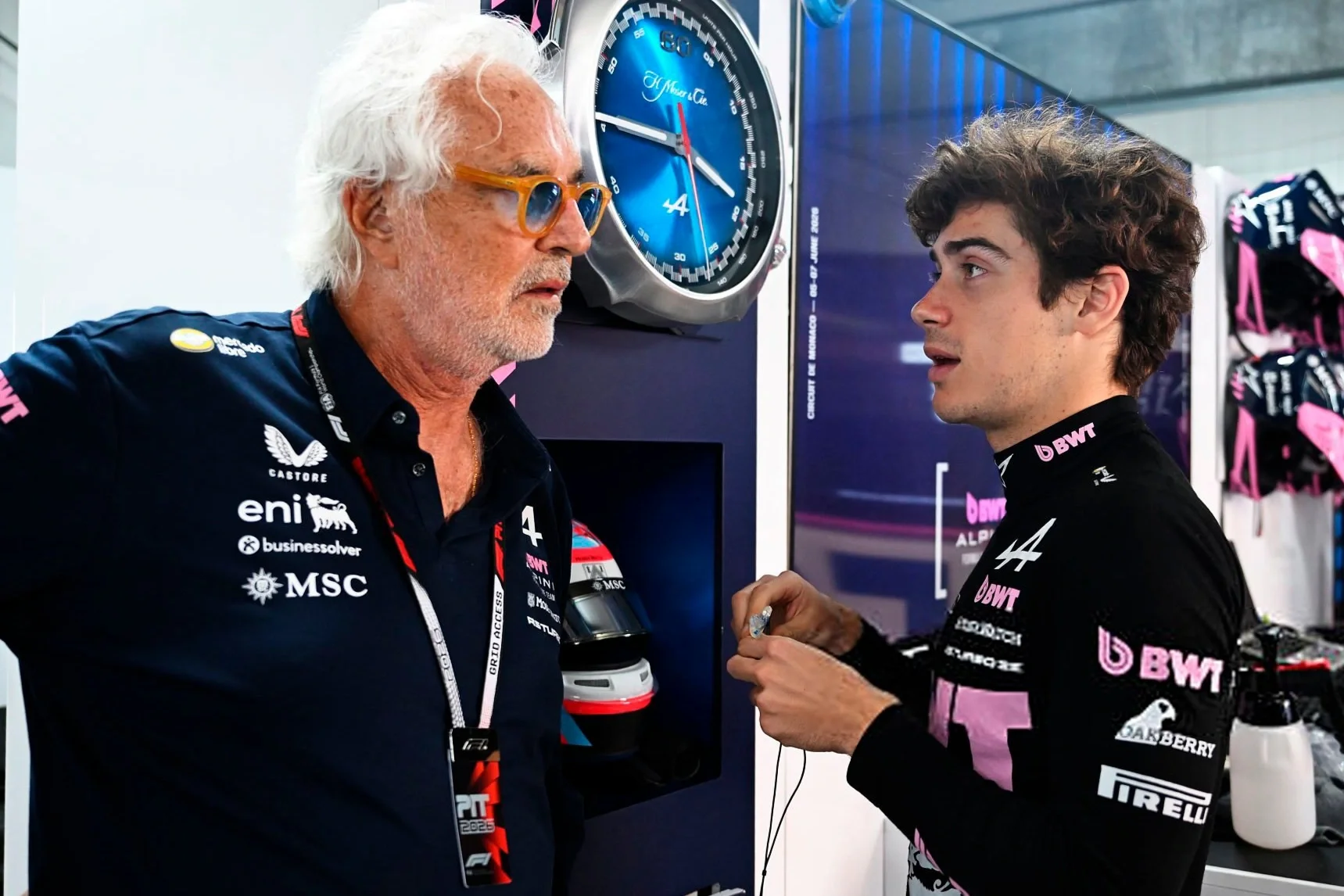 Franco Colapinto habló sobre su relación con Flavio Briatore: "Fue muy duro conmigo, pero necesitaba serlo"