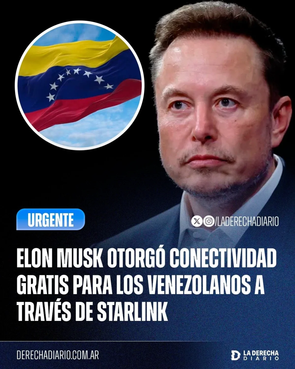 Elon Musk proveerá de internet satélital al país mediante su empresa Starlink.