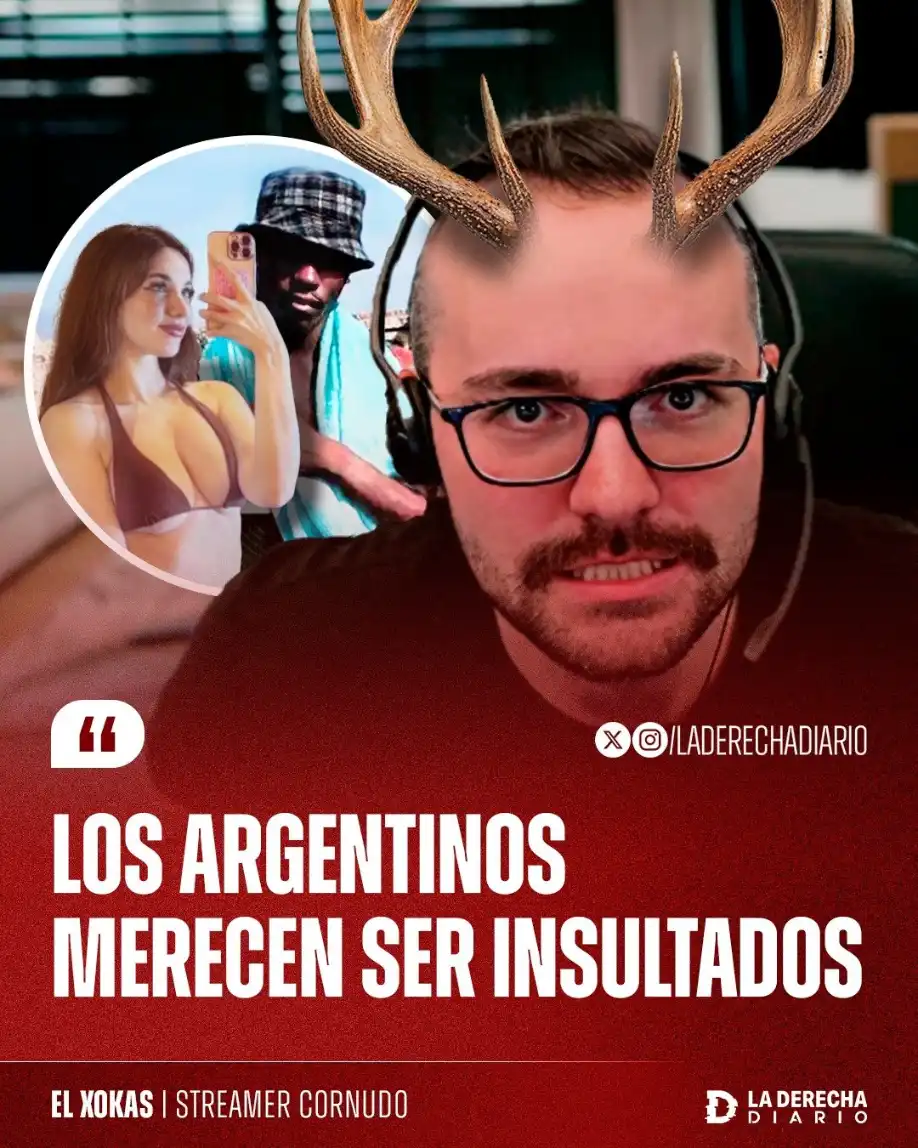 Xocas volvió a apuntar contra su público argentino.