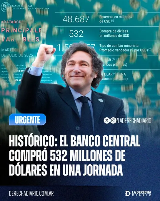 El presidente, Javier Milei.