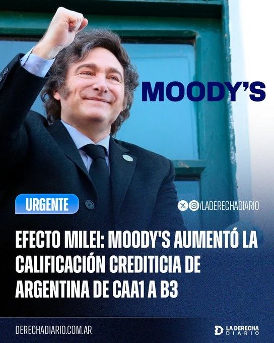 The president, Javier Milei