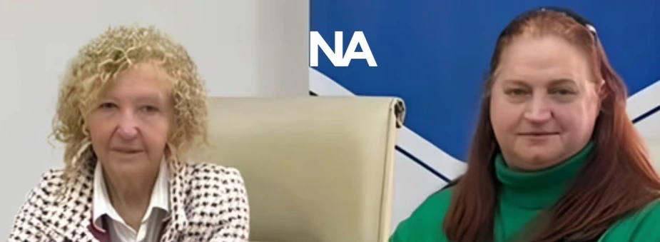 Nélida Bisio y Gabriela Fumado.