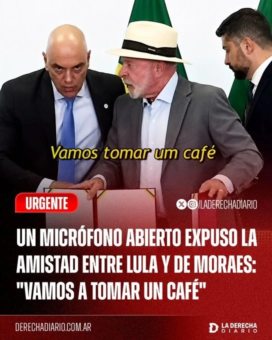 "Let's have a coffee": the filtered conversation that exposes the relationship between the Supreme Court and the regime