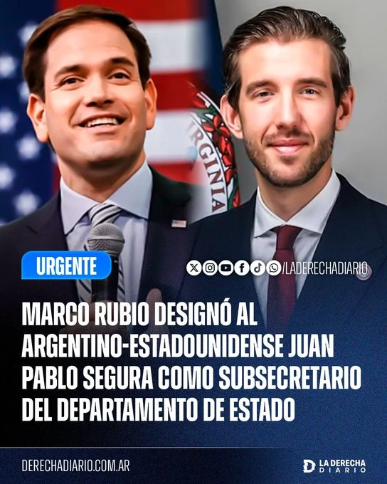 Marco Rubio y Juan Pablo Segura