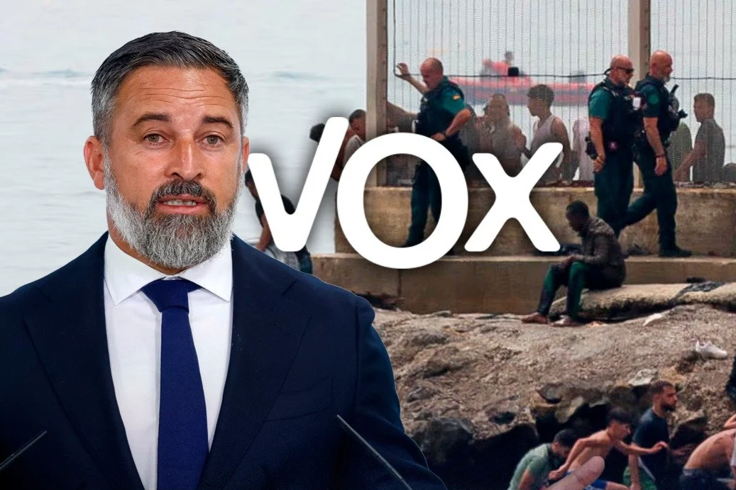 VOX demanded the return of all the unaccompanied minors who invaded Ceuta and to halt their distribution