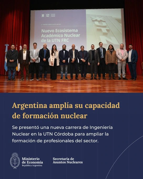 El Gobierno presentó la primera carrera de Ingeniería Nuclear 