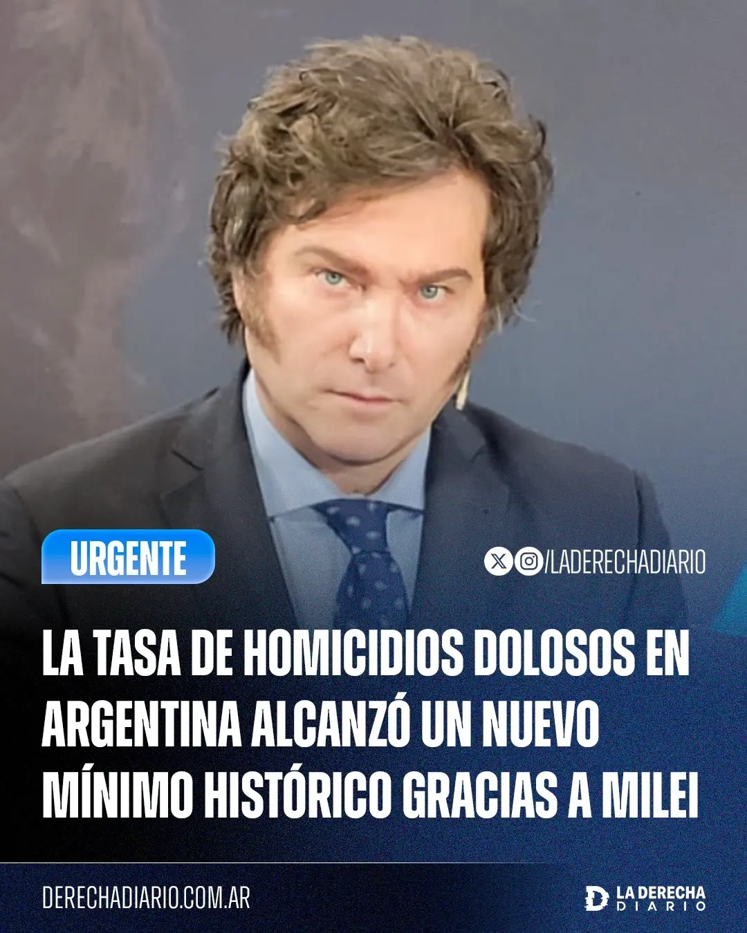 El presidente Javier Milei.
