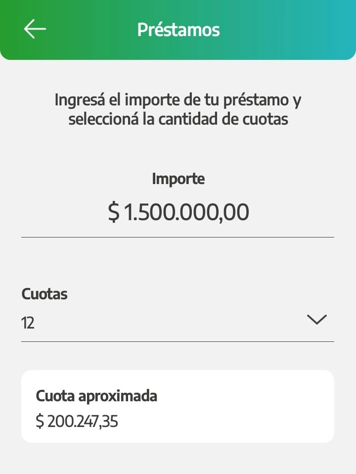 Préstamo en el Banco Provincia de Kicillof.