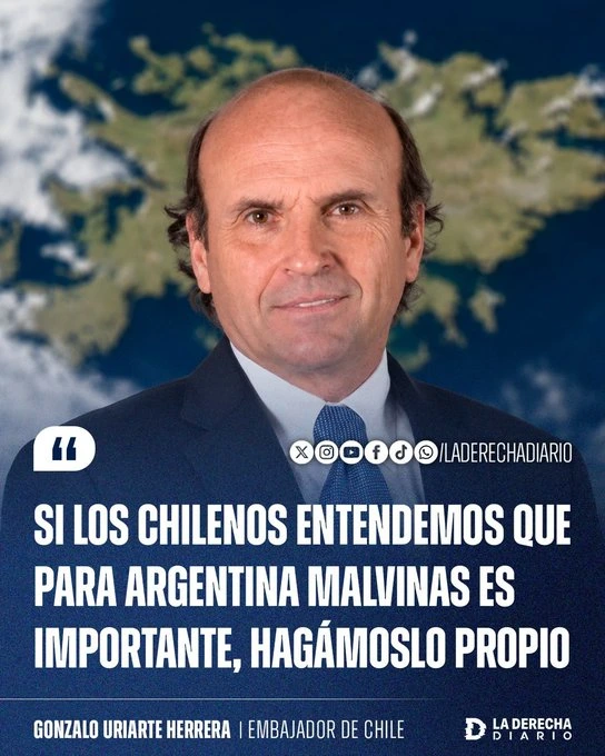 Gonzalo Uriarte Herrera, ambassador of Chile in Argentina