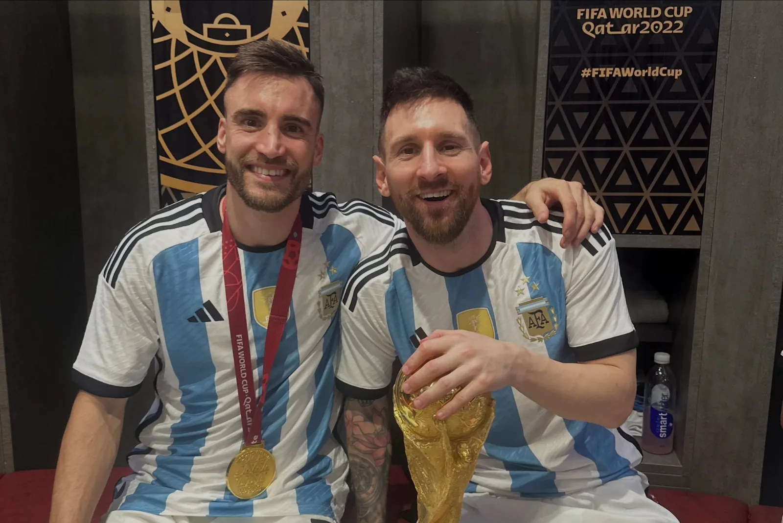 El particular cumpleaños de Nicolás Tagliafico: cumplió 34 años y despidió a Messi de la Selección