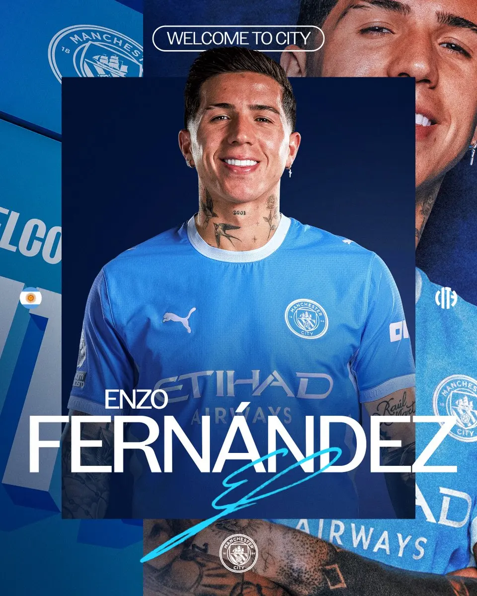 Enzo Fernández fue el fichaje más caro del mercado de pases de verano