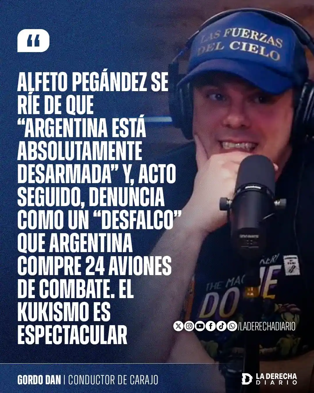 El Gordo Dan sobre Alberto