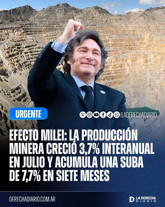 El presidente, Javier Milei.