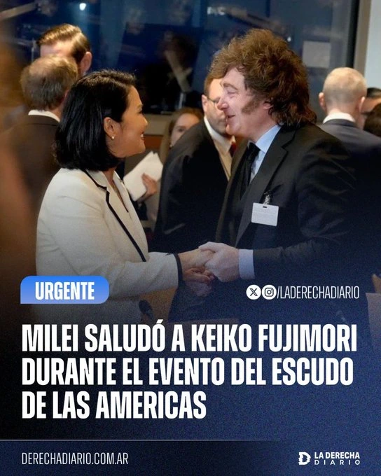The president, Javier Milei