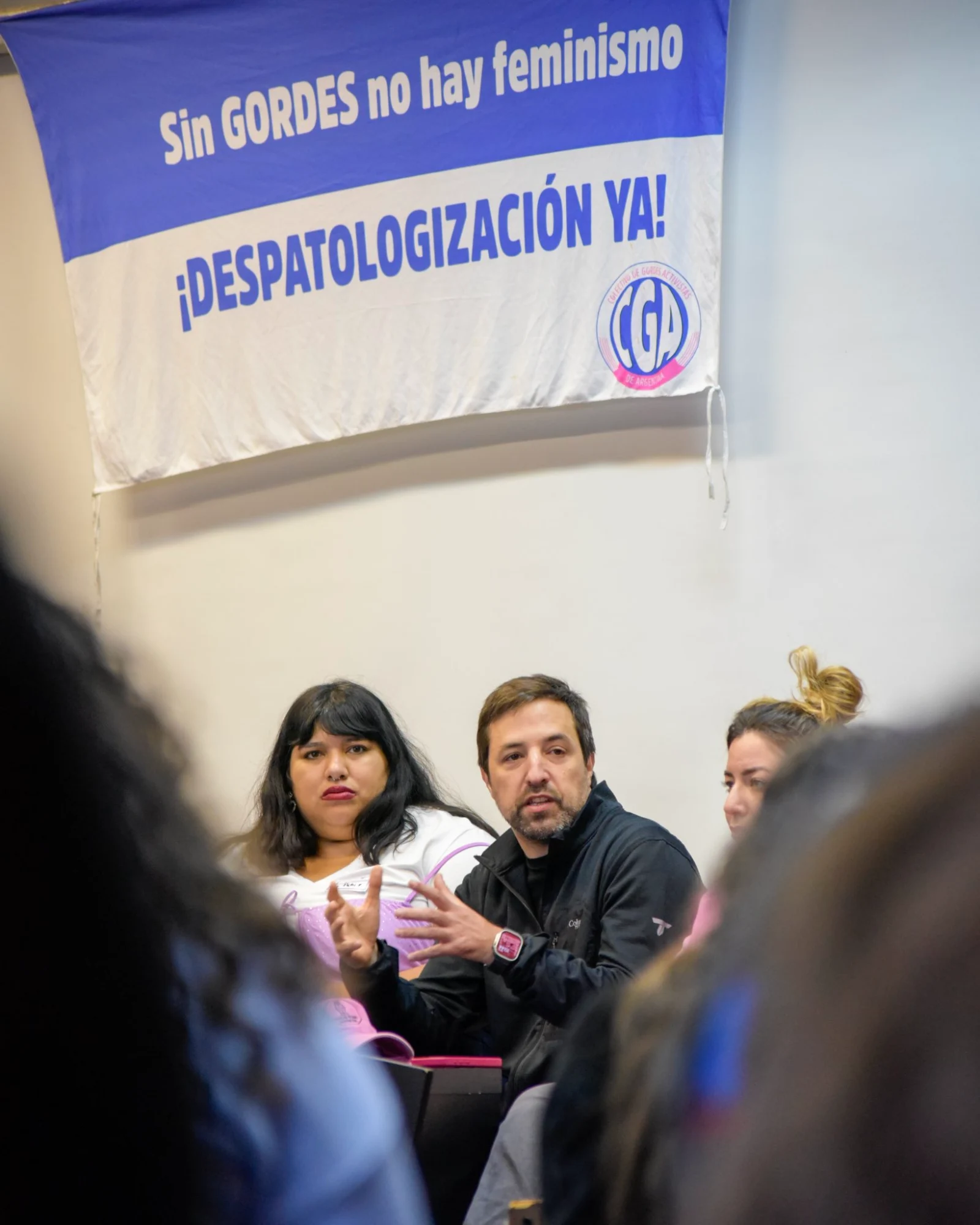 Kreplak en el Encuentro Plurinacional de Gordes.