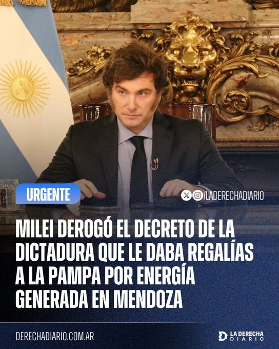 El presidente, Javier Milei.