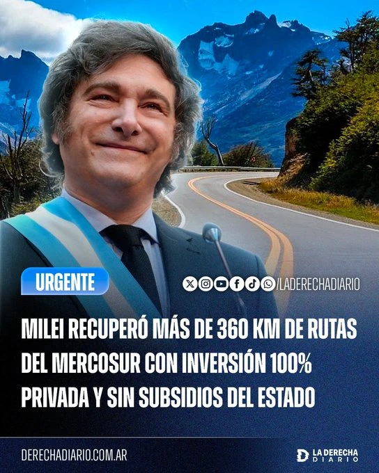 El presidente, Javier Milei.
