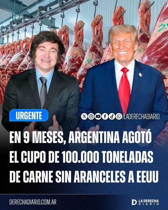 Milei and Trump