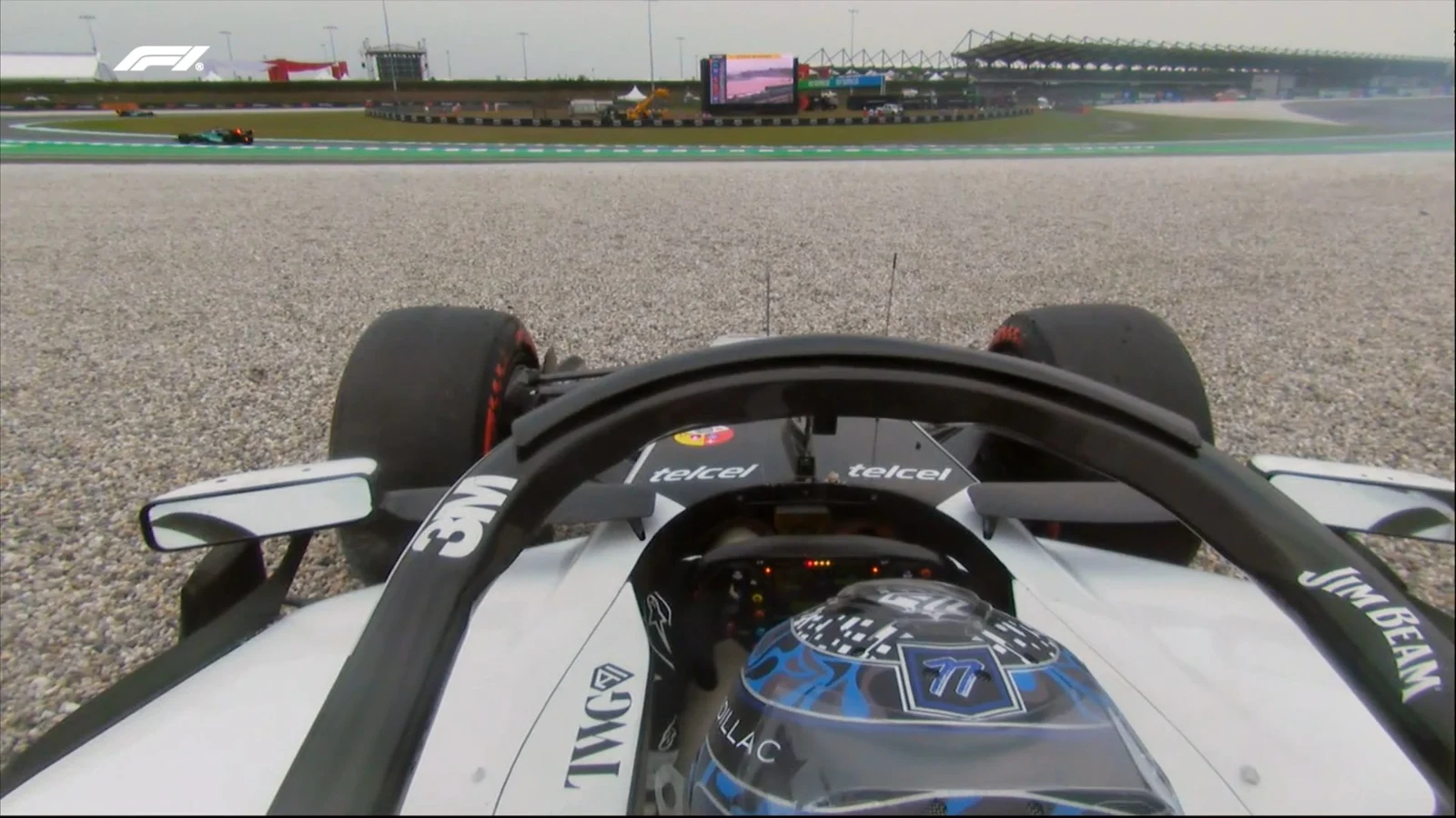 Un despite de Bottas provocó el primer Safety Car de la carrera